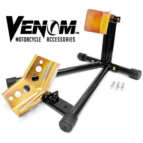 Front wheel motorcycle stand - front,