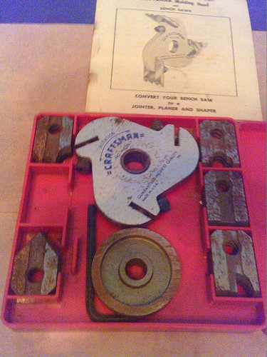 Craftsman molding cutter - cutter, head