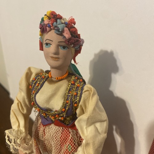 Vintage polish folk - polish, doll