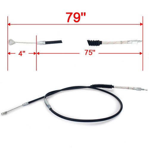 Clutch cable for harley - 79",