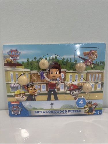 Paw patrol wood puzzles - patrol, 4