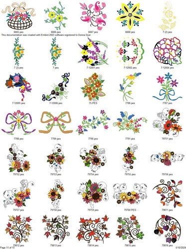 500 assorted flowers - 500, 01