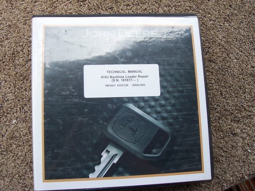 John deere 410j backhoe loader - john,