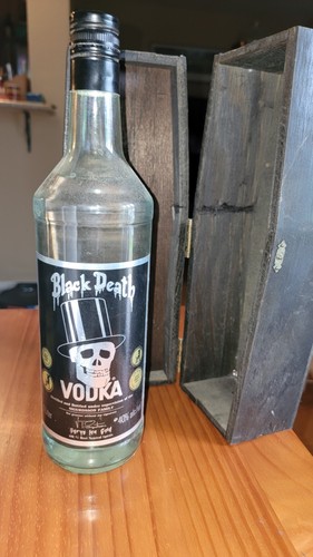 Black death vodka 750ml - vodka,