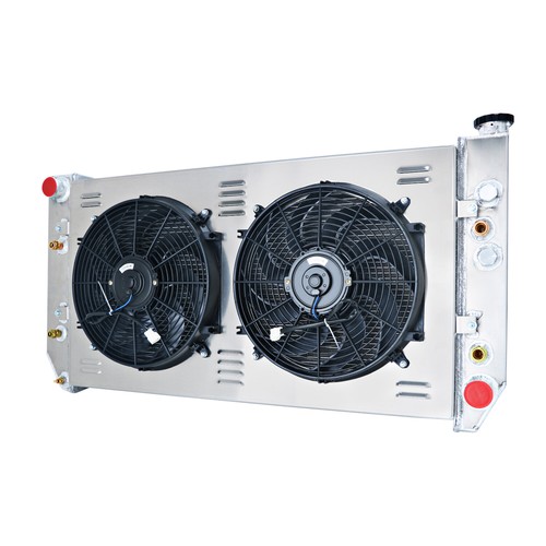 Row radiator shroud fan - fan, fit
