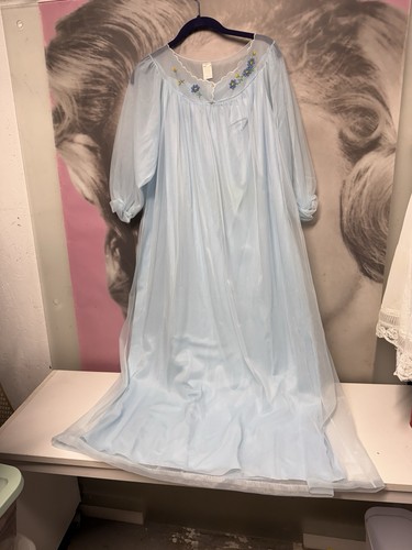 Vtg shadow line nightgown - shadow, (m)