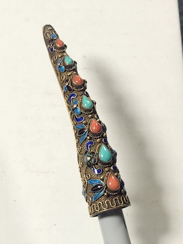 Sterling silver finger nail - sterling,