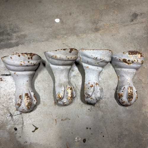 Vintage cast iron feet for - 4,