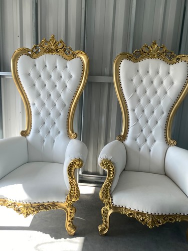 Throne chair white - throne,