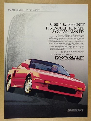 1989 toyota mr2 supercharged - 1989,