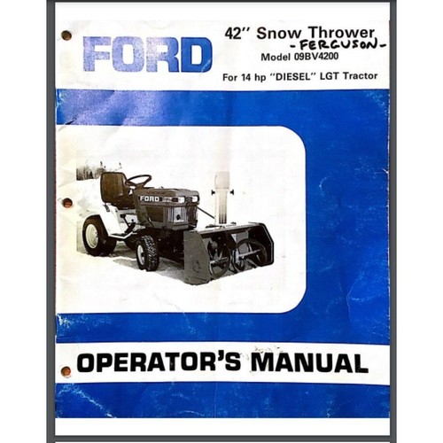 Ford lgt 14d diesel - ford, tractor