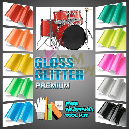 Drum wrap vinyl kit - wrap,