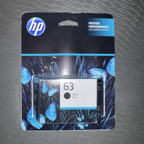 Hp63 black ink cartridge - hp,