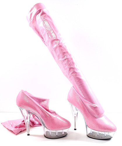 Pleaser adore pink stretch - adore,