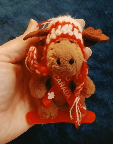 Inch canadian moose plush - moose,