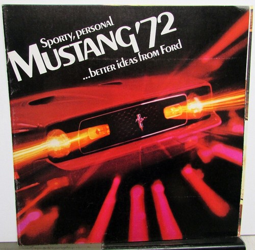 1972 ford mustang - 1972, mach