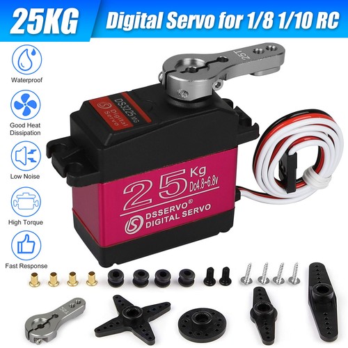 25kg metal gear digital - gear, servo