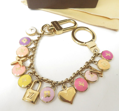 Auth louis vuitton porte cles - louis,