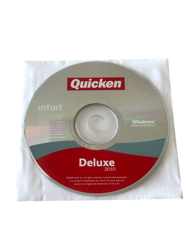 Intuit quicken deluxe 2010 - intuit, for