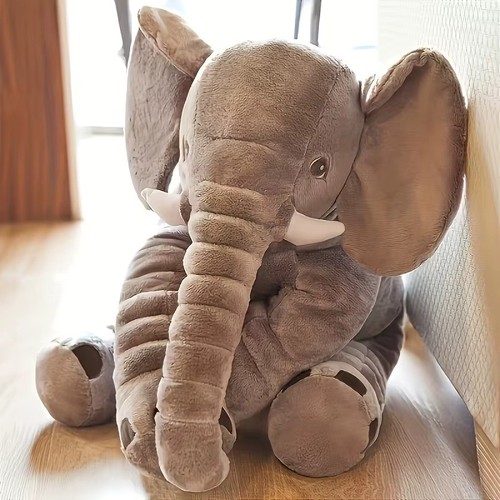 Soft elephant plush - elephant, toys