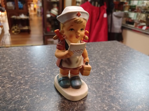 Vintage little nurse figurine - nurse,