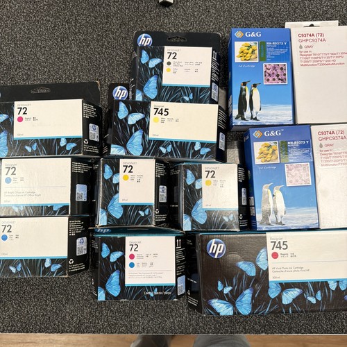 New designjet ink cartridges - new,