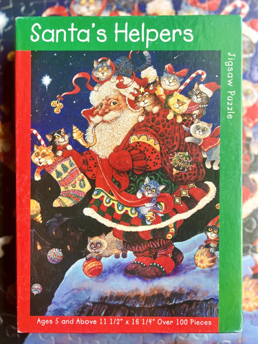 Vtg santa helpers bill bell - vtg, santa's