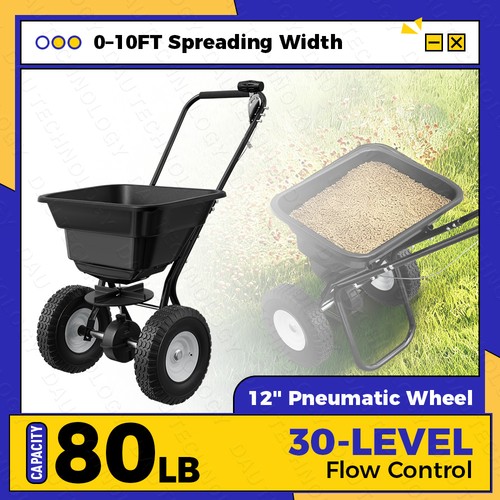 80lbs broadcast spreader walk - 80lbs,