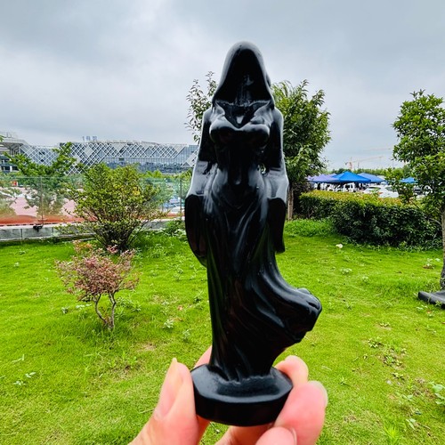 Natural obsidian quartz - 4.8",