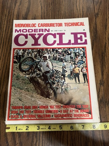 Vintage modern cycle - cycle, magazine
