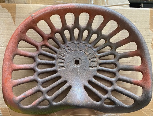 Vintage cast iron - cast, seat