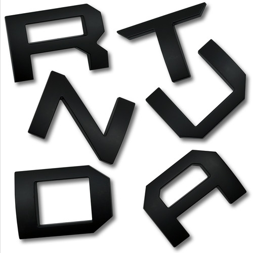 Tundra tailgate letters - tundra, matte