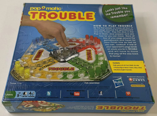 Pop matic trouble - trouble, game