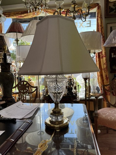 Waterford crystal lamp - crystal,