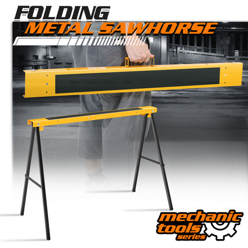 2pcs foldable saw horse metal - 2pcs,