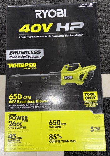 Ryobi 40v brushless whisper - ryobi,