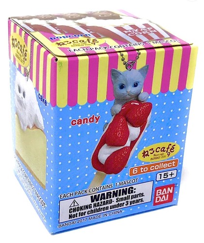 Neko cafe cat sweets keychain - sweets,