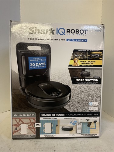 New shark robot self - iq, self-empty