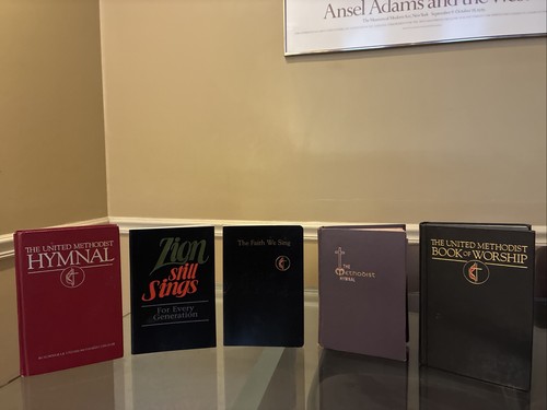 Methodist hymnal book - methodist,
