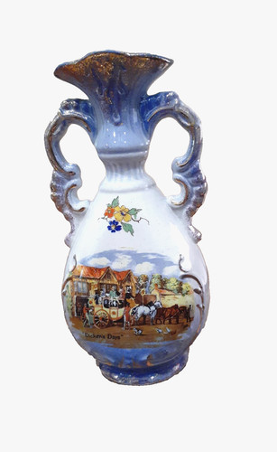 Vtg royal fenton ware dickens - vtg,