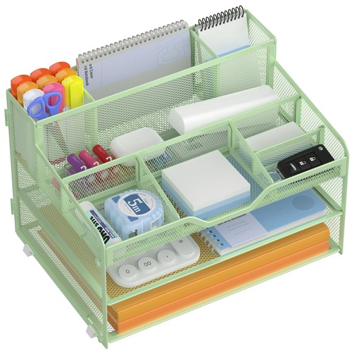 Docnest tier mesh desk - mesh,