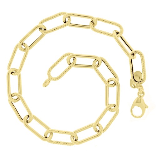 Italian 14k yellow gold hollow - yellow,