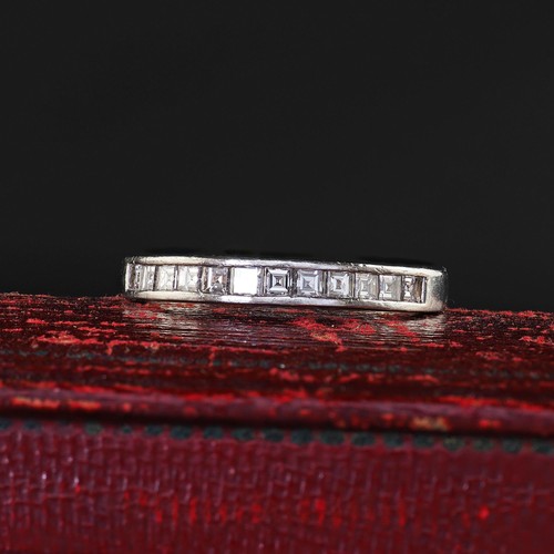 Vintage estate platinum carre - vintage,