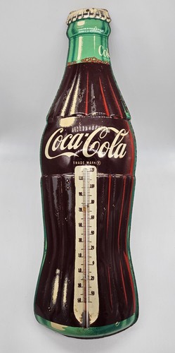 Vintage 1950s coca cola - coca, tin