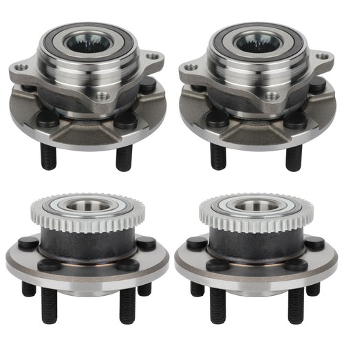 4pcs front rear - front,