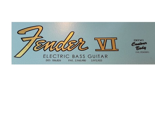 Fender bass headstock - fender,