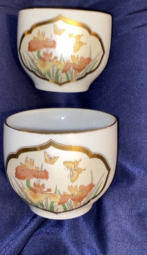 Oriental tea cups set two - of,