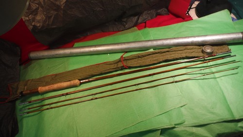 Split bamboo fly rod unbranded - split,