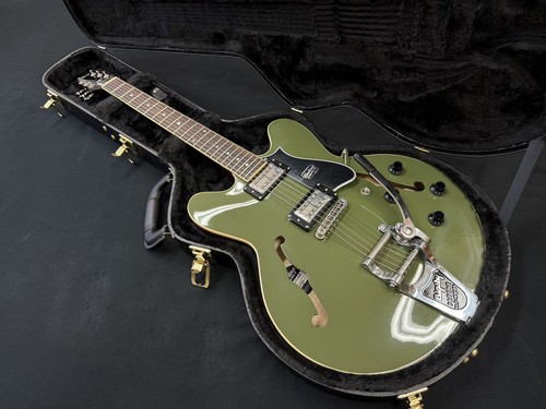 Heritage 535 bigsby olive - h-535, w/