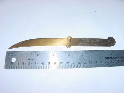 Vtg letter opener - vtg,